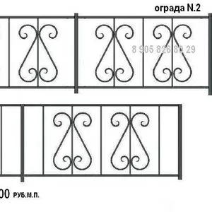 ограды ритуальные от350р.м.п.