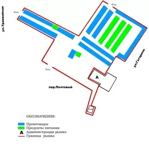 Продаётся действующий рынок в Новочеркасске