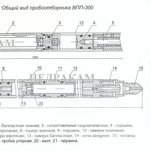 ВПП-300 Пробоотборник всасывающий поршневой