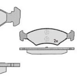 Колодки тормозные KIA SEPHIA, SHUMA 1.5-1.8 95- передние 