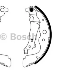 Колодки торм.бар.RENAULT LOGAN унив., SANDERO, DUSTER (228x42)
