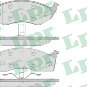 Колодки тормозные CHRYSLER 300M, VOYAGER, DODGE CARAVAN передние