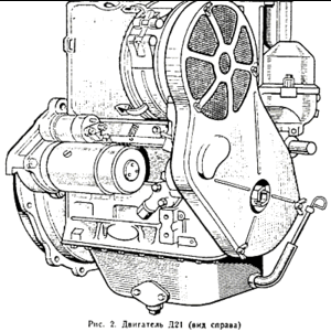 Дизельные двигатели Д-21 
