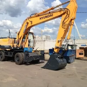 Колесный экскаватор Hyundai R210W-9S 