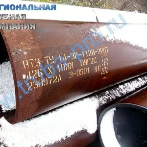 Труба газлифтная 426х18 сталь 09г2с по ТУ 14-3р-1128-2007 