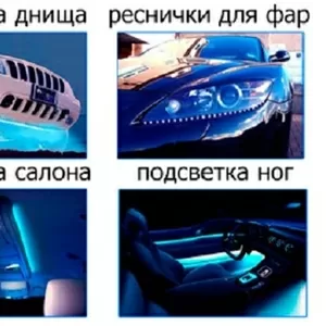 Светодиодная лента для автомобиля