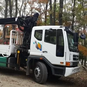 Daewoo Novus DE12 с КМУ HIAB 190T