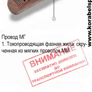 МГ – продаем гибкий неизолированный провод