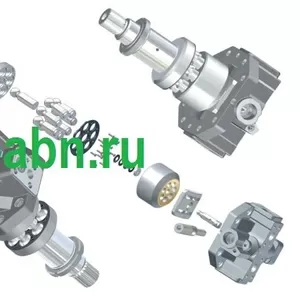 Роторная группа Rexroth A7VO107.