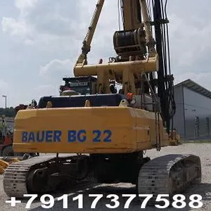 Запасные части буровых установок BAUER BG22H