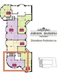 Продажа 3-х комнатной квартиры №137 в ЖК 