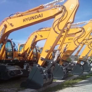 Колесный экскаватор HYUNDAI R210W-9S