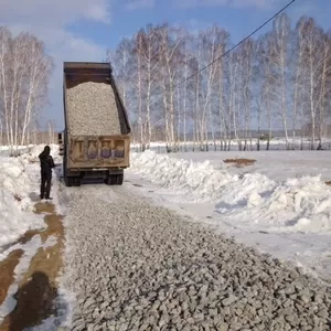 Доставка щебня, песка по Ярославлю и области