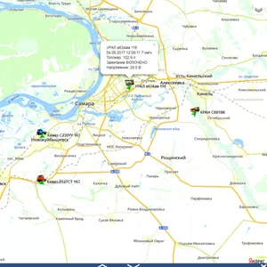 Мониторинг транспорта  Глонасс/GPS