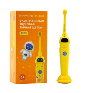 Звуковая электрическая щетка Revyline RL 020 Kids,  Yellow 