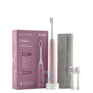 Звуковая щетка Revyline RL 015 Pink в нежно-розовом цвете