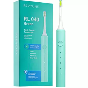 Звуковые щетки Revyline RL 040 в элегантном зеленом цвете