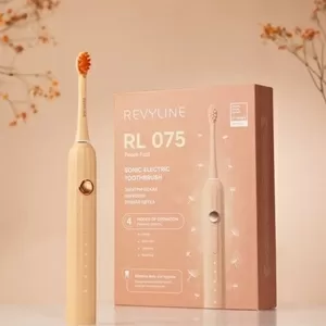 Новая звуковая щетка Revyline RL 075 Peach Fuzz