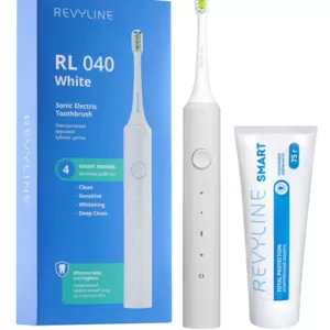 Набор электрическая щетка Revyline RL040 White и паста Smart