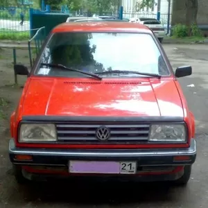 Volksvagen Jetta,  1984 г/в,  красный