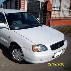 Продам Suzuki Cultus,  2000г. 150000 пробег,  белый,  праворульный,  бензи