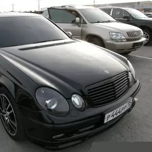 Mercedes E,  2005 г.в.,  Черный,  пробег: 120000 км.